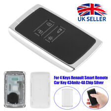 Remote Smart Key Card Fob 4 Button 433MHz for Renault Espace 5 Kadjar Megane 4