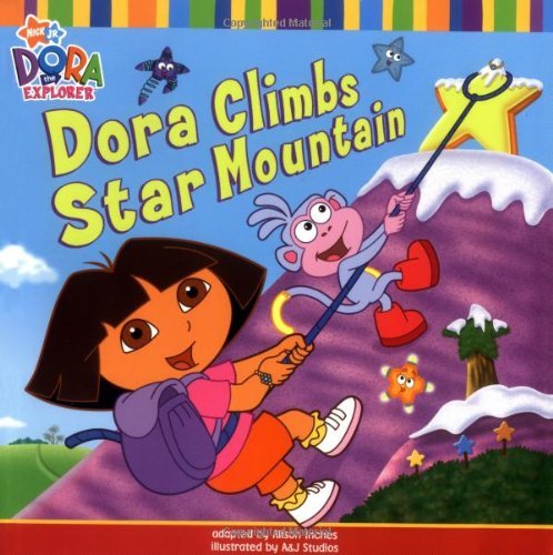 Dora climbs star mountain - dora,