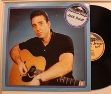 Jack Scott German Import Lp Self-Titled (1982) On Bison Bop - Vg+ / Vg+ To Vg++