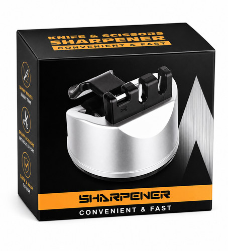 Knife sharpener hands - knife, hands-free