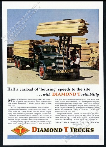 1948 diamond truck 806a - diamond,