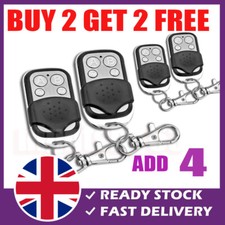 2+2 433mhz Cloning Remote Control Key Fob Electric Gate Car Garage Door Opener