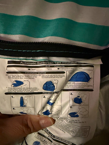 Quechua blue pop - pop, up