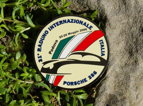 Vintage enamel automobile - enamel,