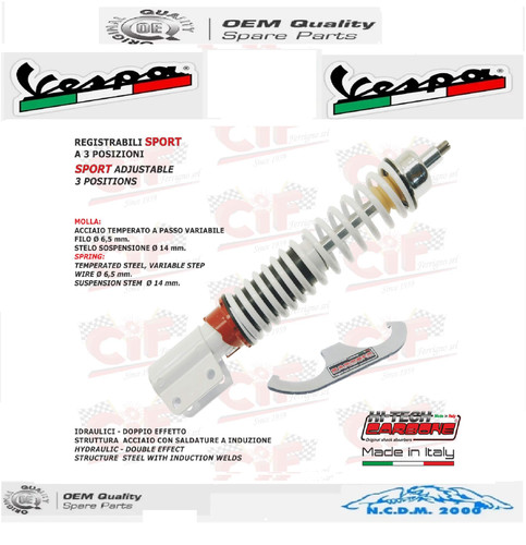 Adjustable front shock - adjustable,