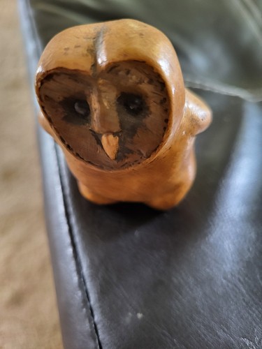 Vintage hexham pottery - hexham, owl