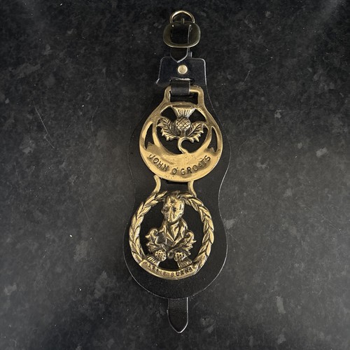 Vintage horse brass - horse,