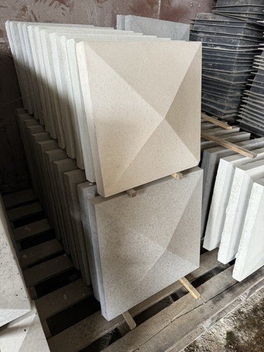 New concrete pyramid top - •new•,