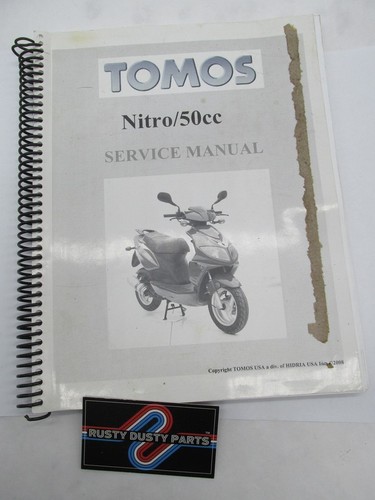 Tomos nitro 50cc scooter moped - tomos,