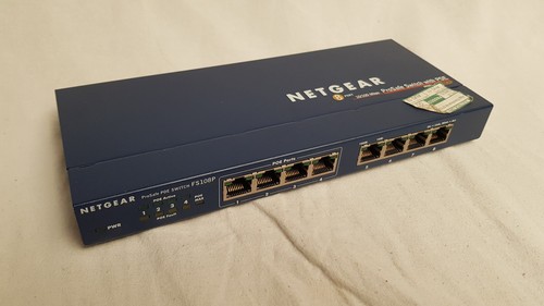 Netgear fs108p port 100 - netgear, 8