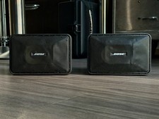 Bose 101 music monitor speakers with L-brackets