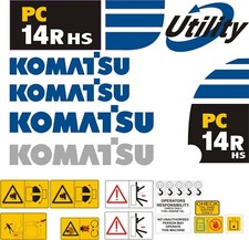 Komatsu PC14R-HS Mini Digger
