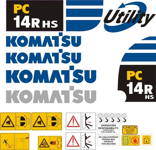 Komatsu pc14r mini - pc14r-hs, digger