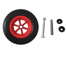  14" RED SPOKED PUNCTURE PROOF