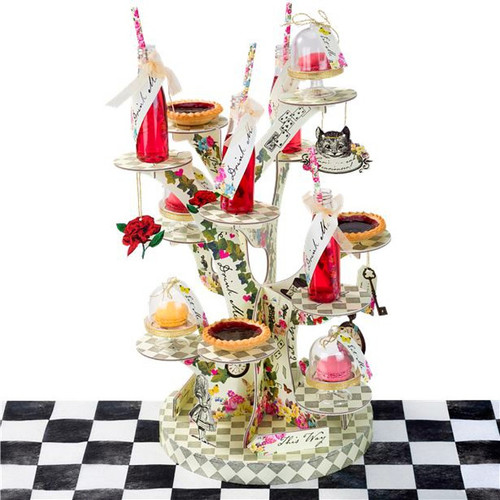 Alice wonderland party cake - wonderland,