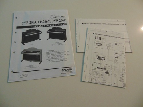 Yamaha clavinova piano cvp - piano, cvp-206