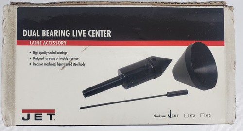 Jet dual bearing live center - dual,