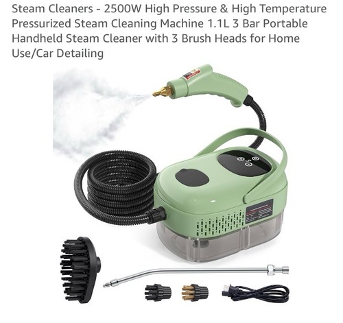 Multifunctional steam cleaner - steam,