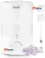LEVOIT 3L Humidifiers for Bedroom Baby Room with Night Light White – 3 L, 3 L