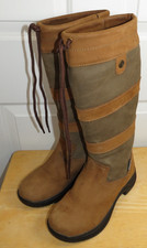 Dublin River Boots III Waterproof Leather Country Horse Tall Riding Boot 8.5