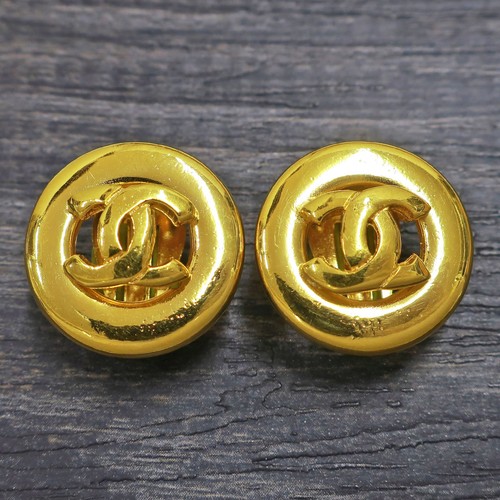 Chanel gold plated - gold, cc