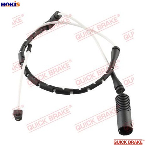 Warning contact brake pad wear - warning,