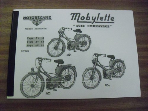 Mobylette/Moped/AV33/AV34/AV54