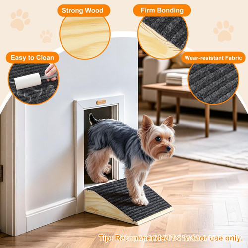 Wooden pet ramp dog - wooden, stairs