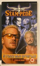 WCW Spring Stampede 2000 VHS Video Tape Wrestling Warner Home Video Used