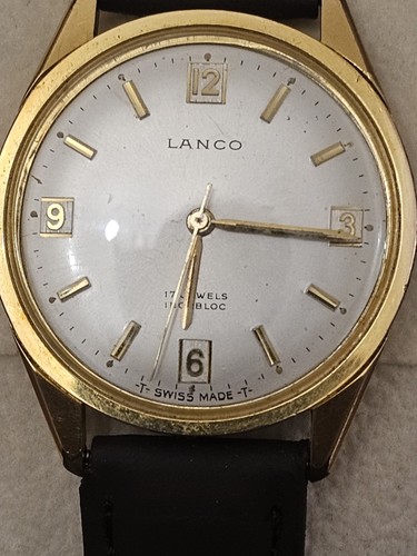 Lanco vintage watch - vintage, 17-jewel