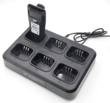 Square 6 Rank Rapid Charger for Motorola CP040 CP150 CP200 PR400 EP450 GP3688