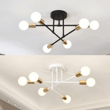 Modern LED Ceiling Light Chic Chandeliers Living Room  Restaurant Bedroom Lamp