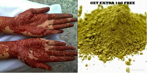 Pure natural red henna - natural, powder