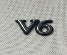 V6 -  CAR BADGE / EMBLEM  - 43
