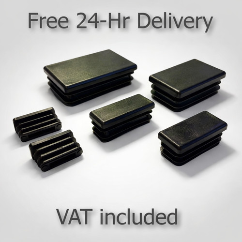 Rectangular end caps - end,