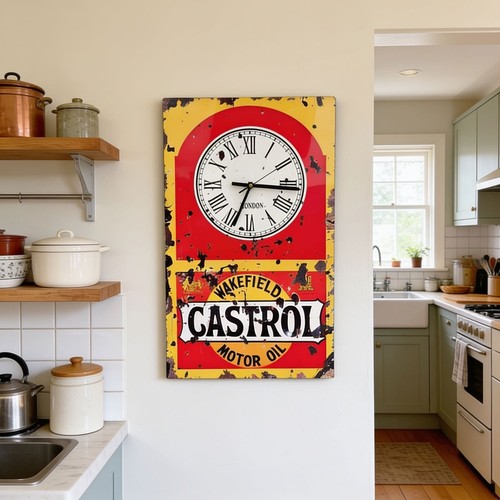 Castrol motor oil metal - castrol,