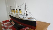 1/400 Academy Special Edition RMS Titanic Completed Model- mint con. LED Lights!