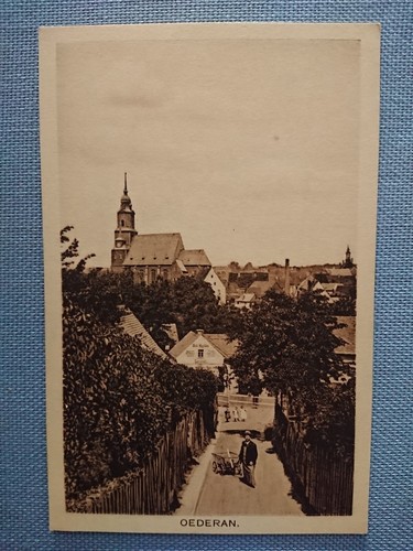 Old postcard oederan - postcard,