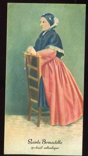 Antique holy card st - ,
