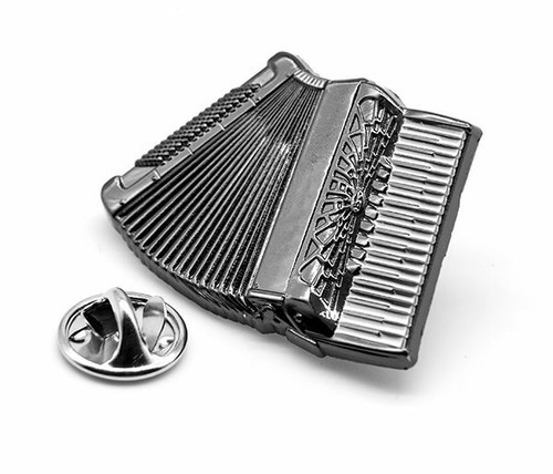 Piano accordion lapel - lapel, badge
