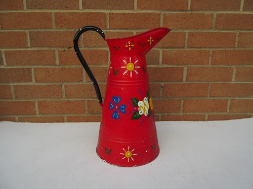 Vintage old tall - , enamel