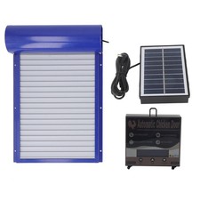 Auto Chicken Coop Door Solar Powered Chicken Door Opener Daily Programmable NEW