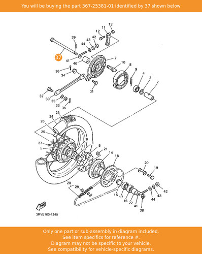 Yamaha axle wheel - axle,,