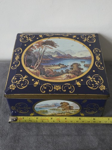 Vintage royal blue gold - royal,
