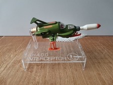 Dinky Toys 351 UFO SHADO Interceptor With Customised Display Stand Unboxed