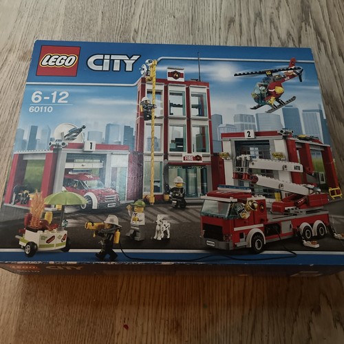 Lego city fire station - fire,