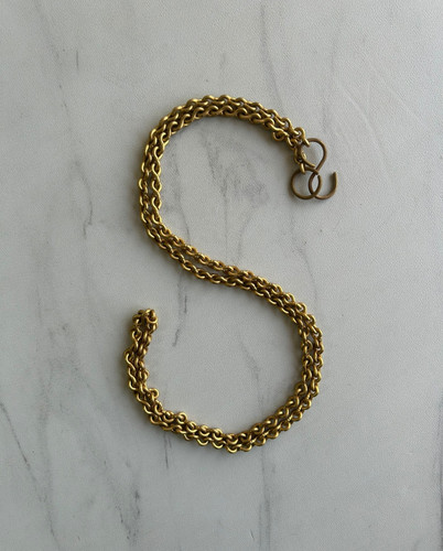 Vtg victorian brass light - 38'',