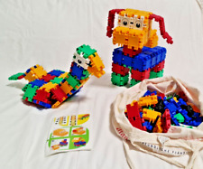 CLICS Set CA107 with Extension | 246 Pieces | with Instructions, Eye Stones & Wheels