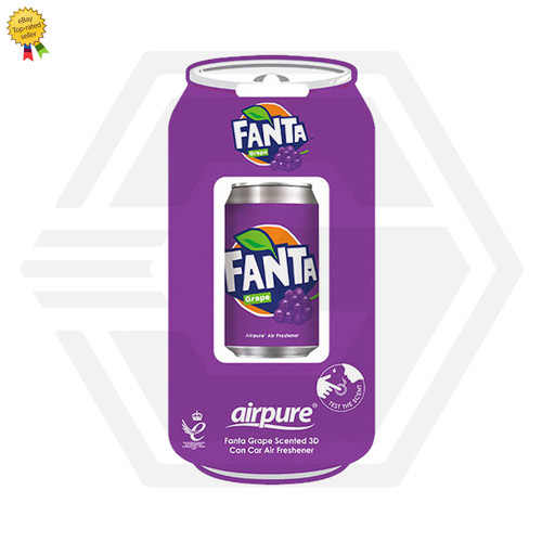 Fanta grape airpure can - 3d, car