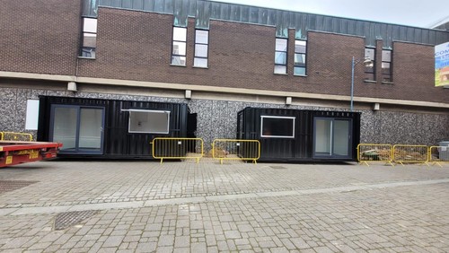 20ft 8ft shipping container - 8ft,